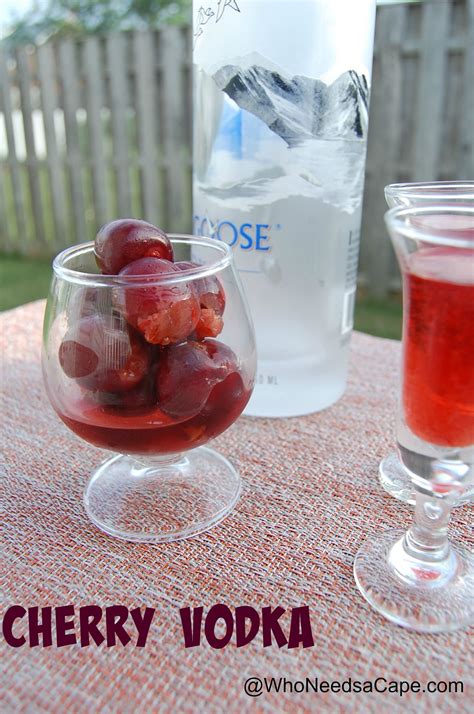 Cherry Vodka Cherry Vodka Vodka Infused Vodka