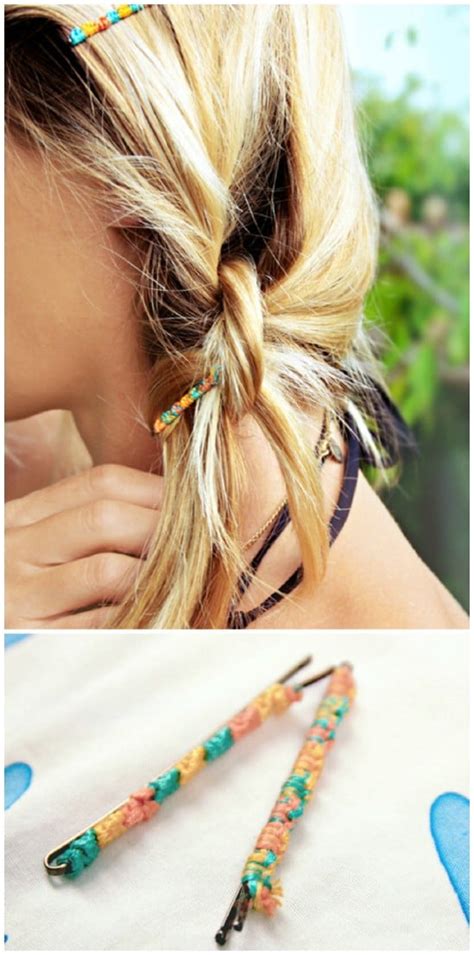 Unexpectedly Stylish Ways To Wear Bobby Pins Diy Crafts