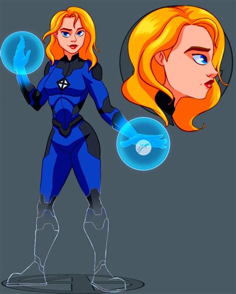 Invisible Woman By Juanpith On Deviantart