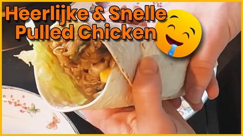 Hoe Maak Je SNEL Pulled Chicken Mexican Style -