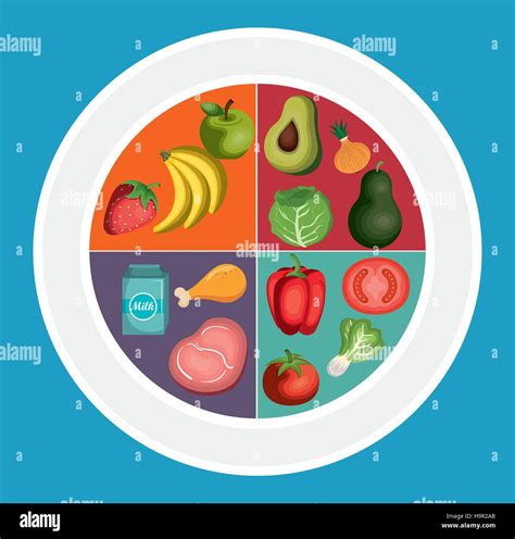 Nutrition Healthy Food Icon Vector Illustration Design Stock Vector