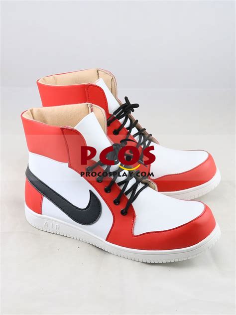 Spider Man Into The Spider Verse Miles Morales Cosplay Shoes Mp004550