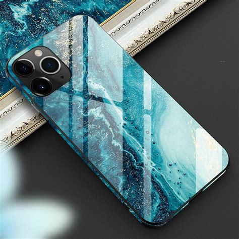Tempered Glass Phone Case For Iphone 11 Pro Maxxsxr 8 7 Cover Luxury