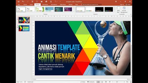 Cara Membuat Template Ppt Sendiri Cari