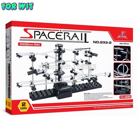 New Parts Space Raill Funny Model Building Kit Roller Coaster Toys