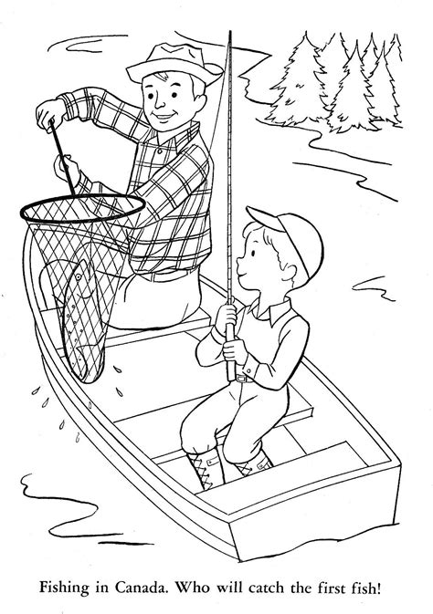 Coloring Pages Camping Coloring Pages Fathers Day Coloring Page