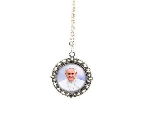 Pope Francis Catholic Jewelry Pope Francis Necklace Pope