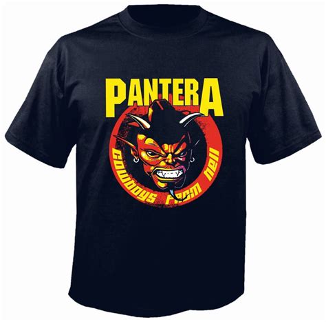 Pantera Cowboys T Shirt Metal And Rock T Shirts And Accessories