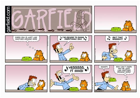 Garfield May 2016 Comic Strips Garfield Wiki Fandom