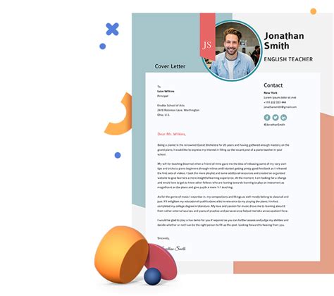 We also have a sample cover letter template that you can use to quickly write the content of. Free Cover Letters Templates - Customize & Download | Visme