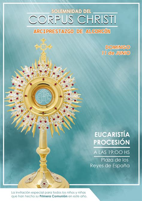 LA CELEBRACIÓN DEL CORPUS CHRISTI - Parroquia Virgen del Alba