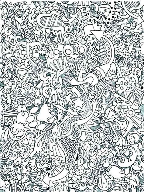 Difficult Coloring Pages For Adults Printable