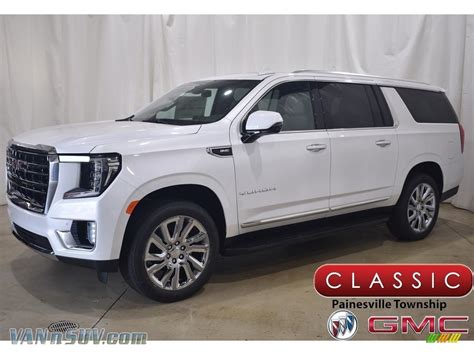 2021 Gmc Yukon Xl Slt 4wd In White Frost Tricoat For Sale 396926