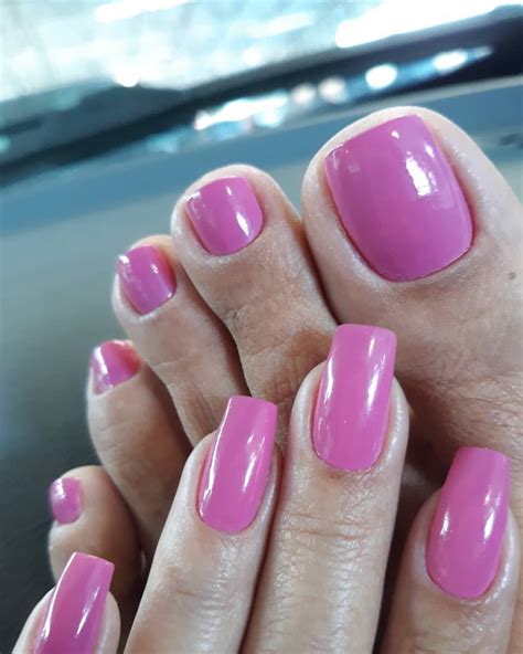 Pink Pretty Toe Nails Feet Nails Cute Toe Nails