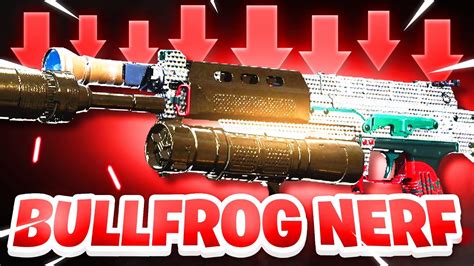 The Nerfed Bullfrog Has Max Damage And No Recoil In Warzone Best
