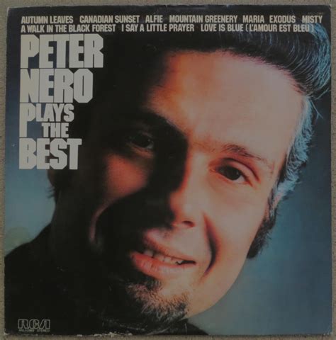 Peter Nero Plays The Best Rca Anl1 0969 12 Stereo Lp