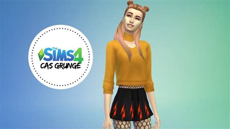 Grunge Sim Cas The Sims 4 Youtube