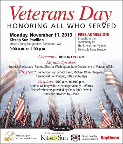 Veterans Day Flyer Template Free Best Of Nov 11 Veterans Day Ceremony