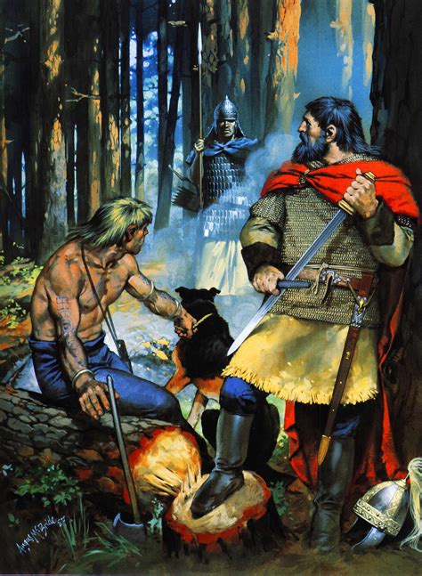 Germanic Warrior Germanic Tribes Historical Warriors