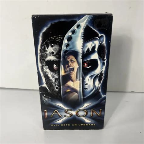 JASON X VHS Horror Rare Tested Works Friday The Th Kane Hodder OOP PicClick