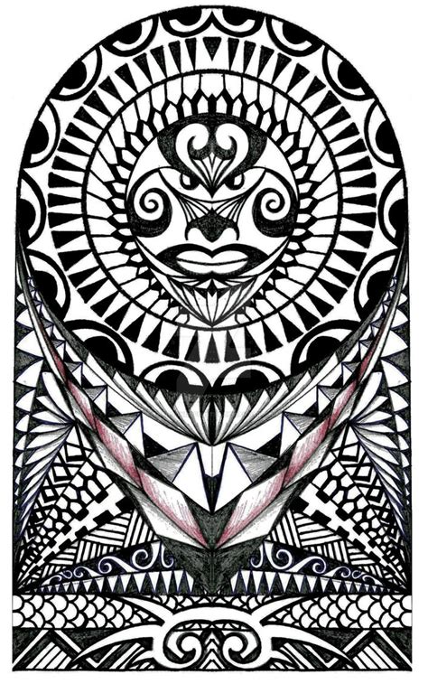 Polynesian Halfsleeve Tattoo Design By Thehoundofulster On Deviantart
