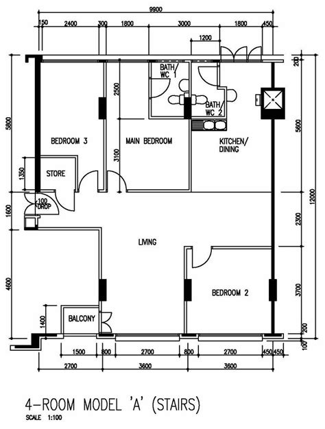 3 Gen Hdb Floor Plan Floorplansclick