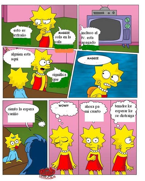 Ca Mic De Incesto Simpson Con Marge Maggie Y Lisa Comic Xxx