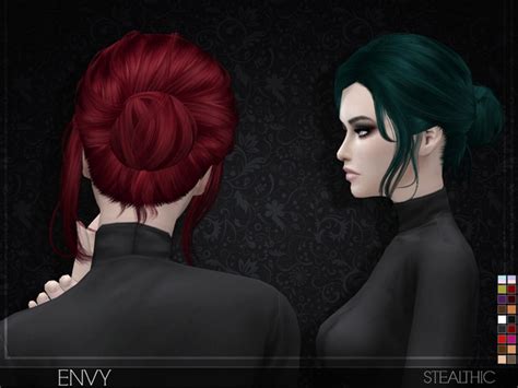 Stealthic Envy Female Hair Sims Hair Womens Hairstyles Sims 4 Mods