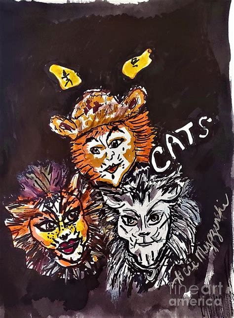 Voir plus d'idées sur le thème photographie, musique, daniel. Andrew Lloyd Webber Cats Mixed Media by Geraldine Myszenski