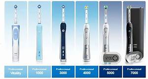  B Electric Toothbrush Line Up Oralb Braun Toothbrushes Compared