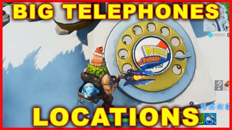 After dialing both numbers, you'll be done with the challenge! Fortnite: Dial Durr Burger & Pizza Pit Big Telephone ...
