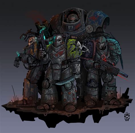 The Bad Batch By Wolfdog Artcorner On Deviantart Warhammer 40k