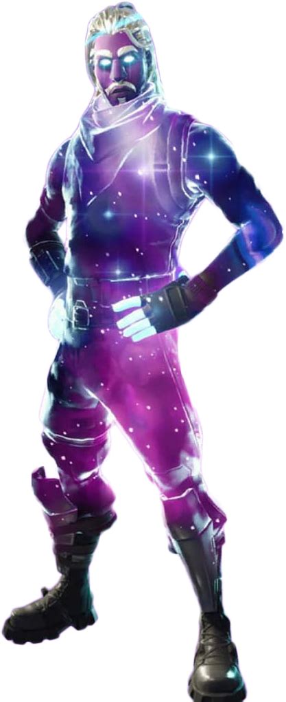 Download Transparent Fortnite New Galaxy Skin Png Image