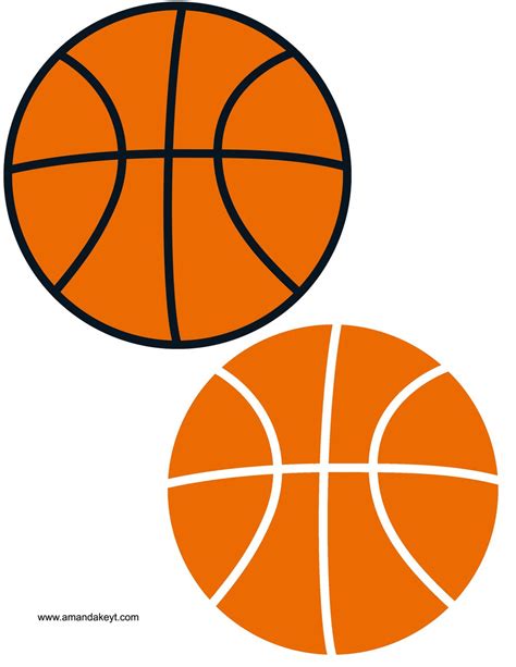 Free Printable Basketball Clipart At Getdrawings Free Download