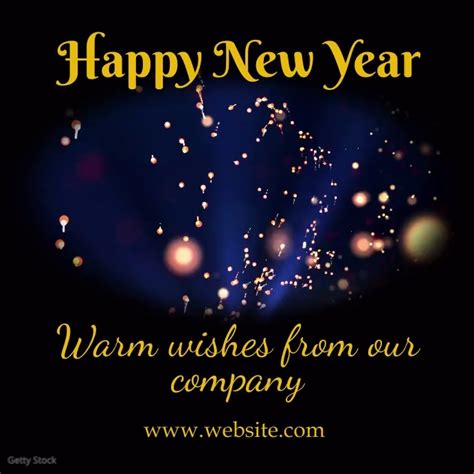 Copy Of New Year Wishes Postermywall