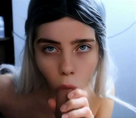 Billie Eilish Nude And On Her Knees Giving Head BJ Celeb Sex Tape