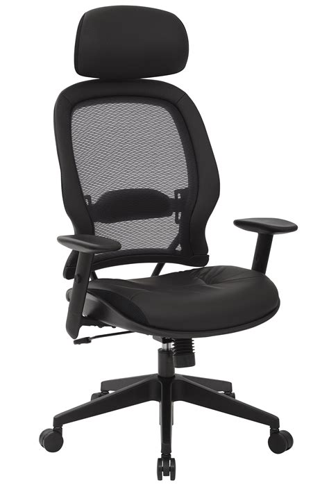Check out our lumbar support chair selection for the very best in unique or custom, handmade pieces from our there are 339 lumbar support chair for sale on etsy, and they cost $41.86 on average. Office Star 57906E Leather Air Grid Chair with Adjustable ...