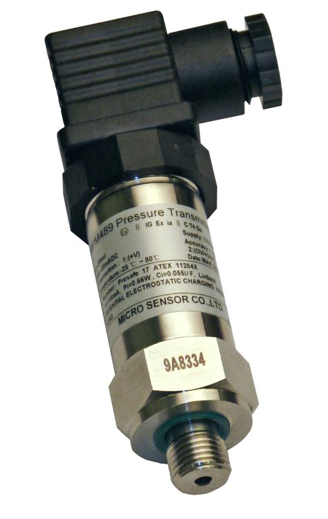 Industrial Pressure Transmitter 4 20ma Output 2 Wire Atex Approved