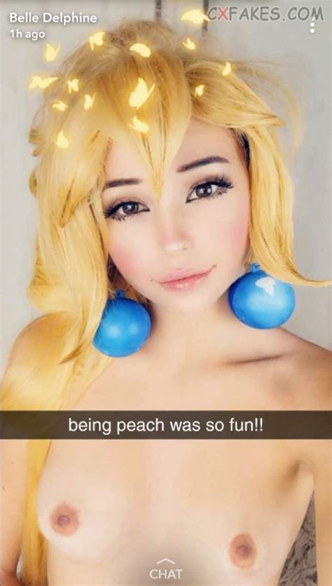 Post Belle Delphine Cosplay Fakes Princess Peach Snapchat