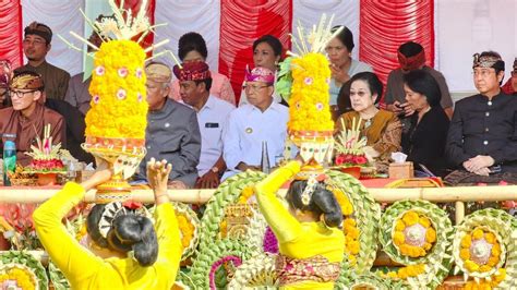 Buka Pesta Kesenian Bali 2023 Megawati Beri Pesan Ke Generasi Muda