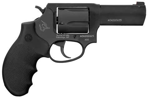 Taurus Defender 605 357 Mag Double Action Revolver With Black Oxide Finish And Front Night Sight