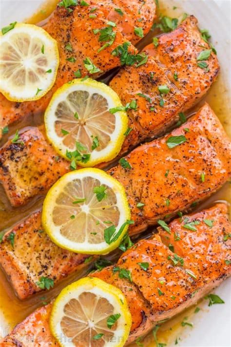 Pan Seared Salmon With Lemon Butter Video