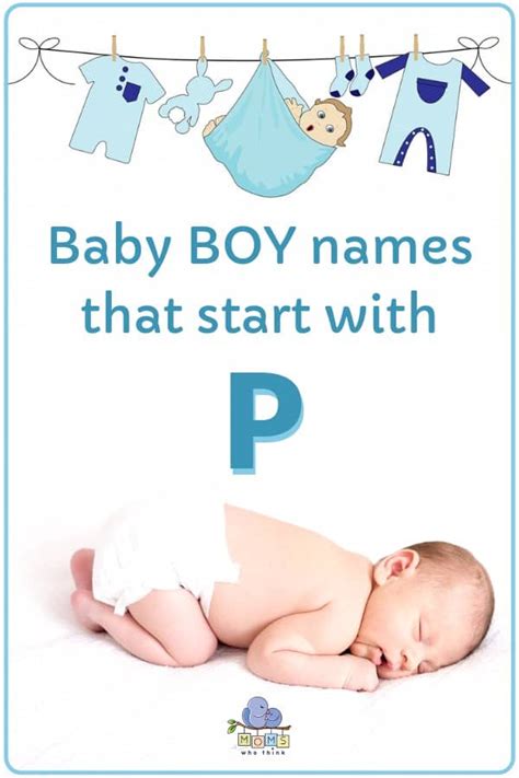 Unique Baby Boy Names That Start With P