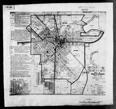 1940 Census Enumeration District Maps Indiana Jennings County