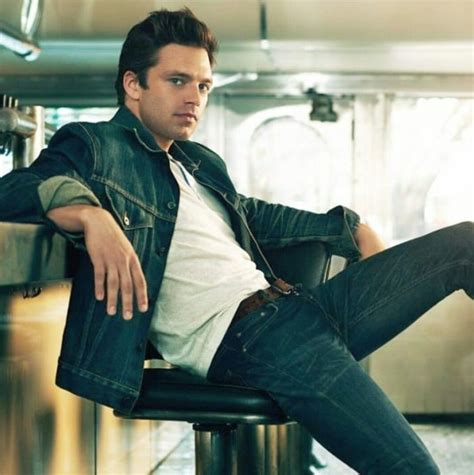 Marvel cinematic universe star sebastian stan was seen on the streets of new york city on wednesday, staying safe in a pair of bright blue latex gloves as added precaution against the coronavirus. Pin by RAdmirer71 on Sebastian Stan | Sebastian stan ...