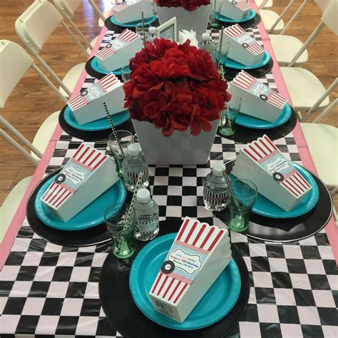 1950s Sock Hop Birthday Party Ideas Photo 1 Of 20 1950s Party