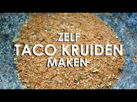 Taco kruiden zelf maken Zaligrecept nl