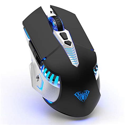 Aula 24g Wireless Gaming Mouse Rechargeable Bluetooth 50 30