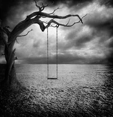 Lonely Swing Childhood Photography Photography Dark Photography