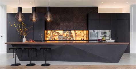 A Monolithic Luxury Kitchen In London Extreme Design